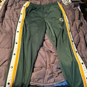 Vintage NFL Green Bay Packer Tear Away Pants